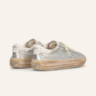 ENTJPN 75 – Sneaker in pelle laminata silver