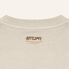 ENTJPN Authentics Club Off-White Waffle Cotton T-Shirt