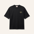 T-shirt in cotone waffle nera ENTJPN Authentics Club