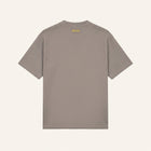 ENTJPN Authentics Club Hazelnut-Coloured Waffle Cotton T-Shirt