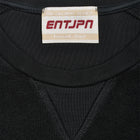 Felpa in cotone color antracite con stampa 'ENTJPN 1975 Tokyo'