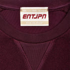 Felpa in cotone color malva con stampa 'ENTJPN 1975 Tokyo'