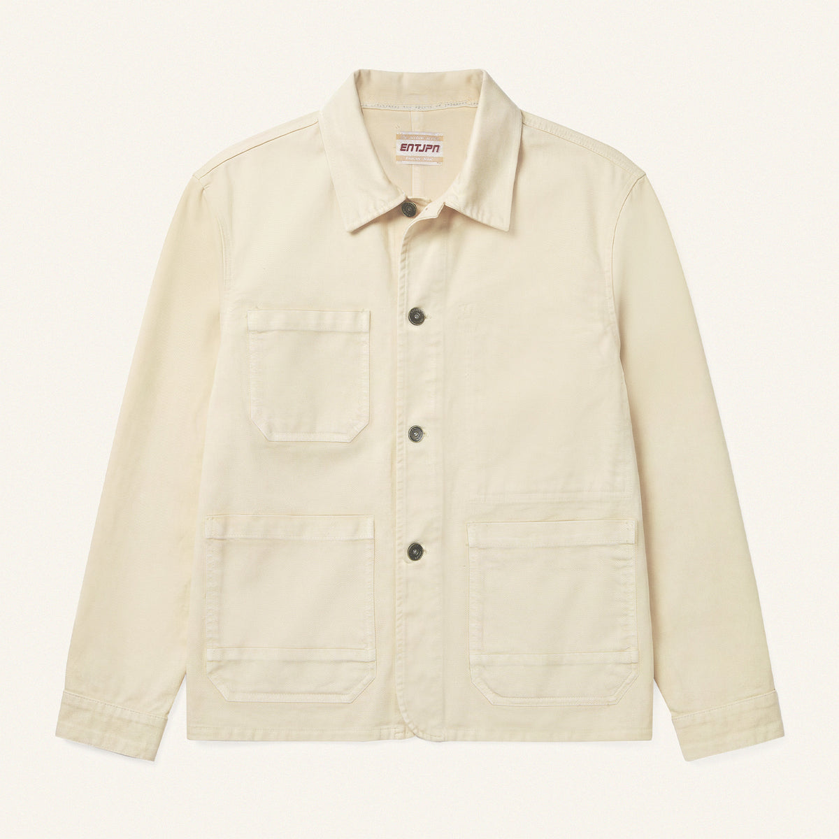 Sand Cotton Twill Field Jacket Workwear