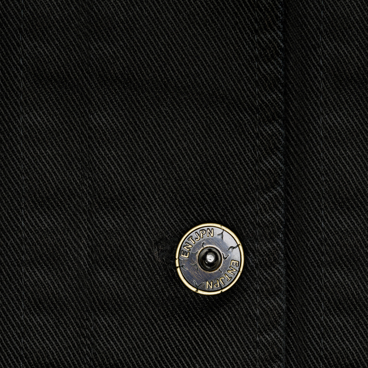 Field Jacket Workwear in twill di cotone nera