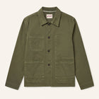 Field Jacket Workwear in twill di cotone military