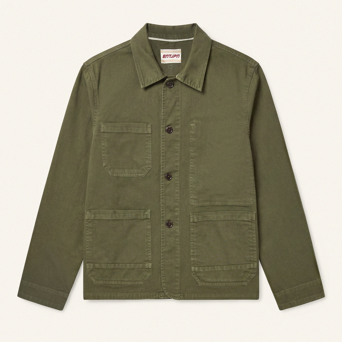 Field Jacket Workwear in twill di cotone military