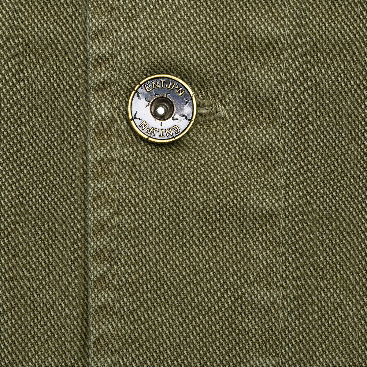 Field Jacket Workwear in twill di cotone military