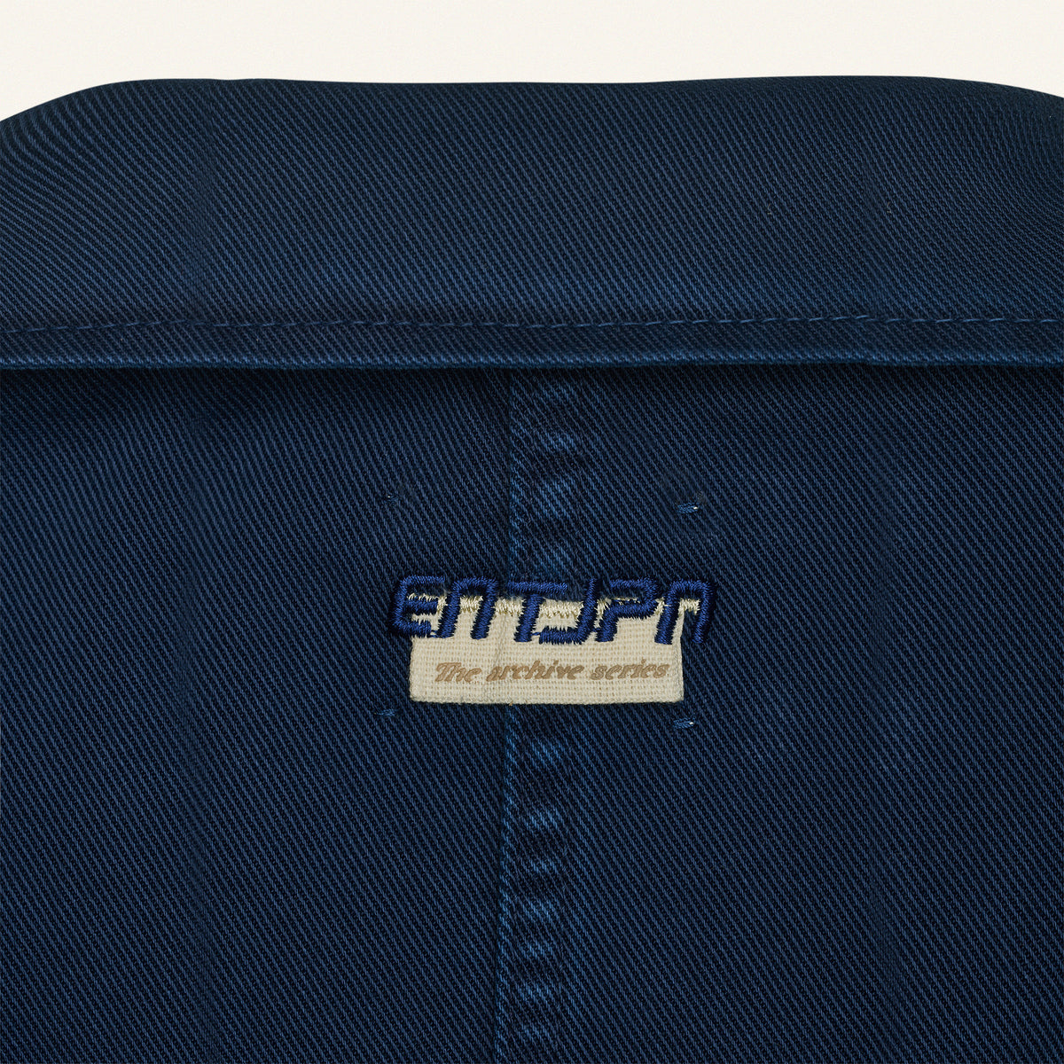 Field Jacket Workwear in twill di cotone indaco