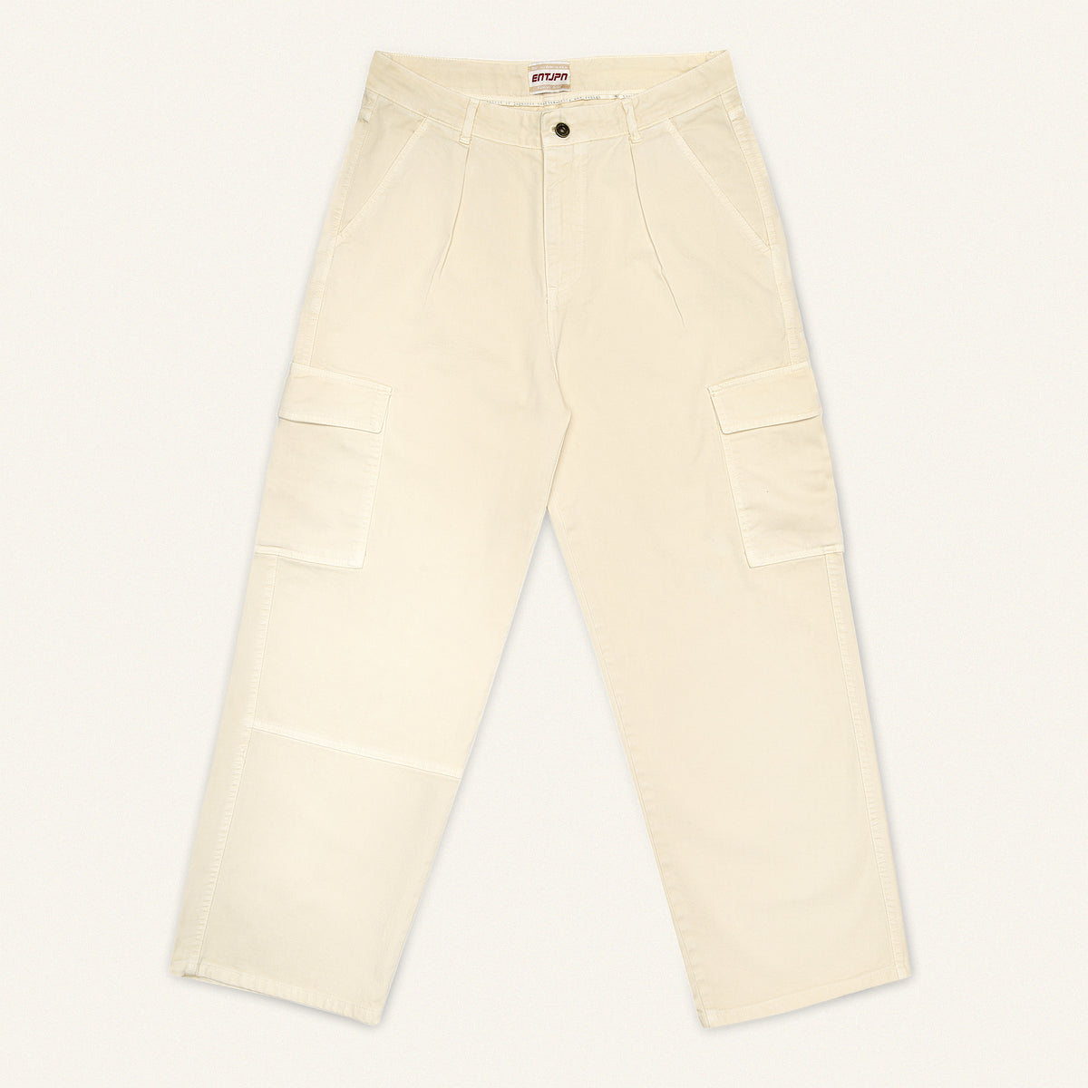 Pantalone Cargo Workwear in twill di cotone sabbia