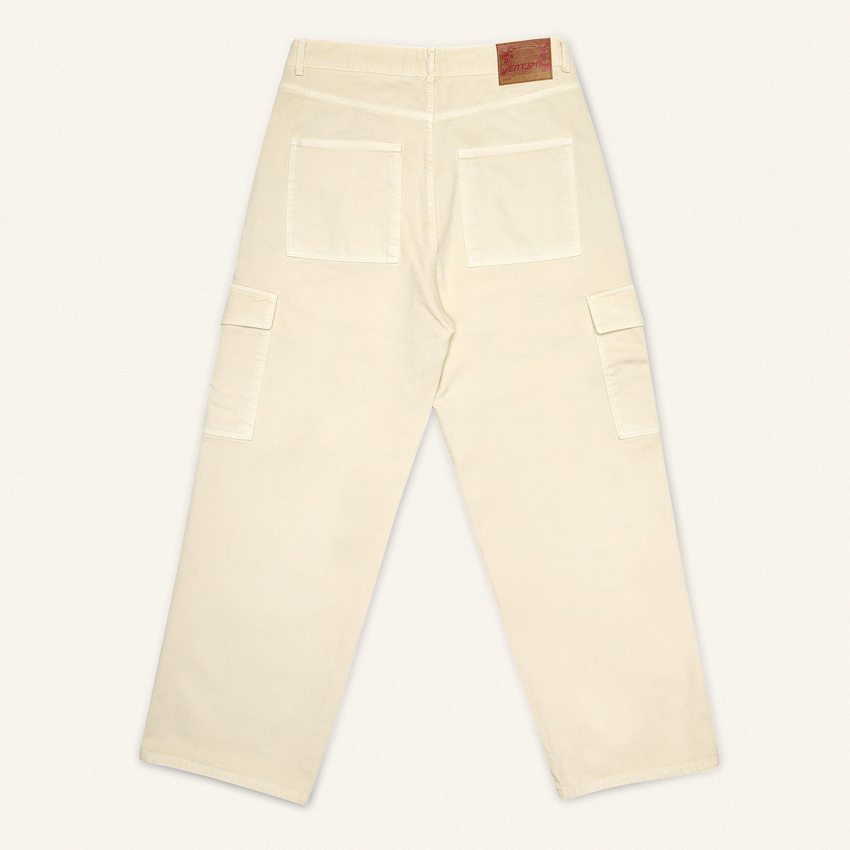 Pantalone Cargo Workwear in twill di cotone sabbia