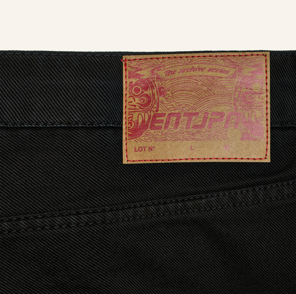 Pantalone Cargo Workwear in twill di cotone nero
